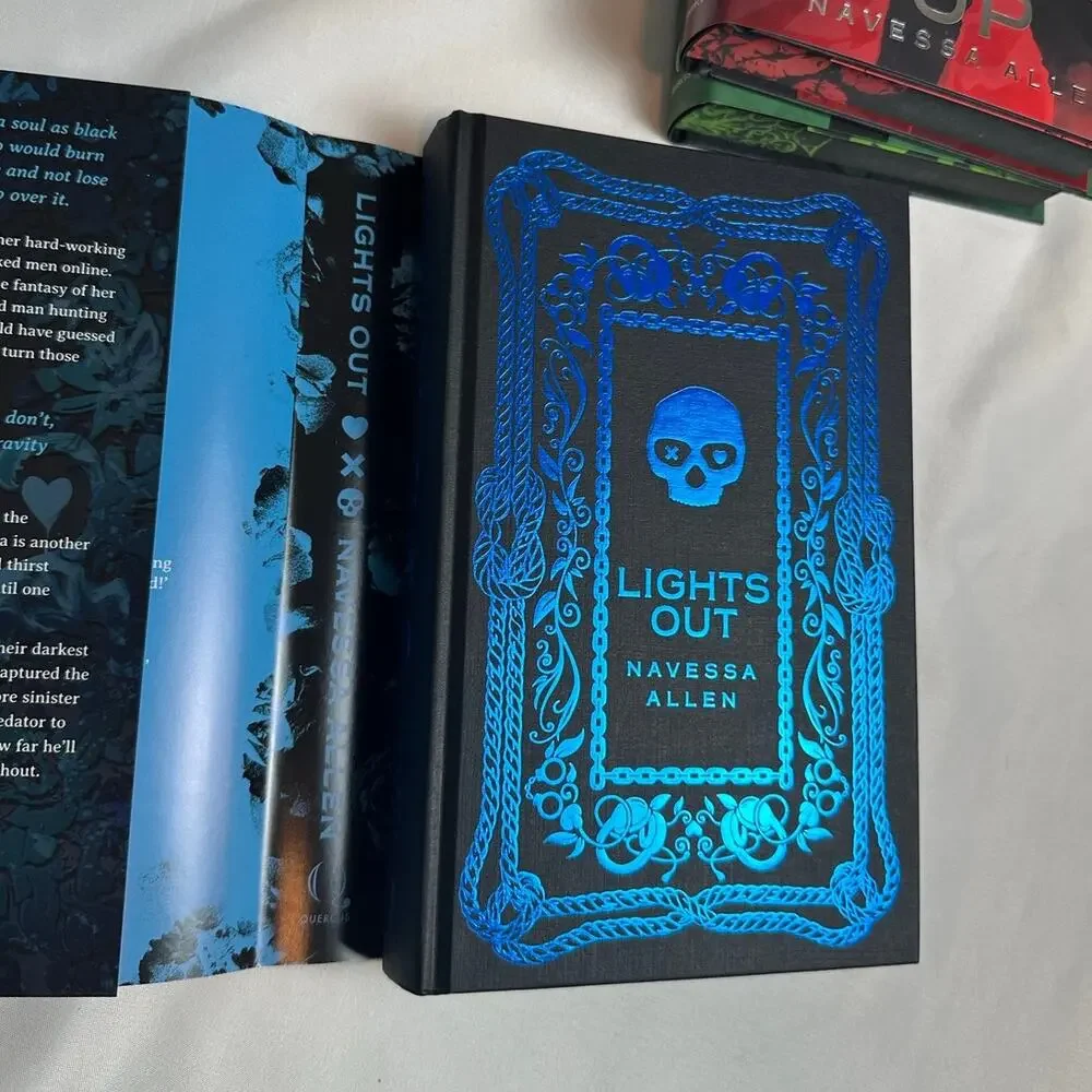Lights Out Caught Up Game On Navessa Allen FairyLoot SE Hardcover 3 Book Set